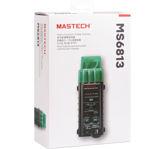 Кабельный тестер трассоискатель Mastech MS6813 M126