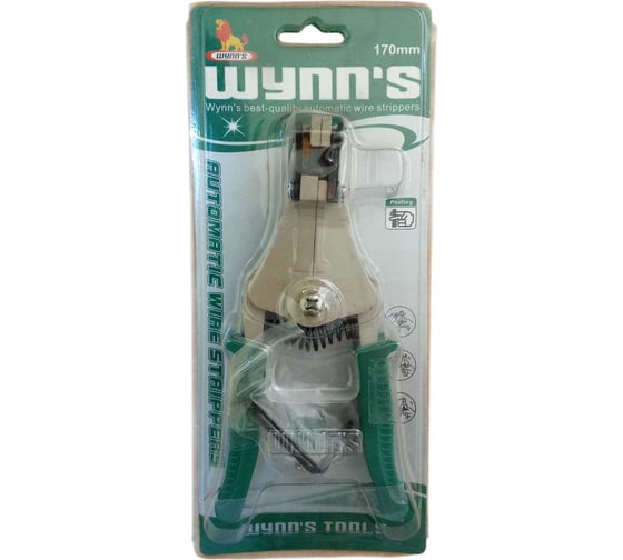 Клещи-автомат для снятия изоляции WYNNS 170 мм 0,9-5,5 мм2 WNO3000С 00000017679