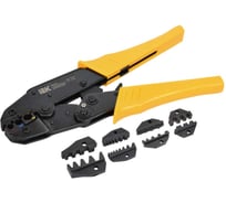 Набор клещи обжимные IEK ARMA2L 3 КО-01 + 4 сменная матрица A2L3-NK11-05-01