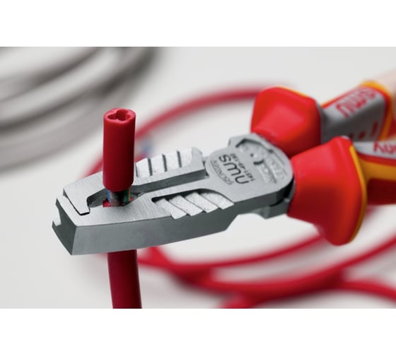 Клещи для разделки кабеля NWS MultiCutter 180 мм, диэлектрические, 3К ручки 1451-49-VDE-180