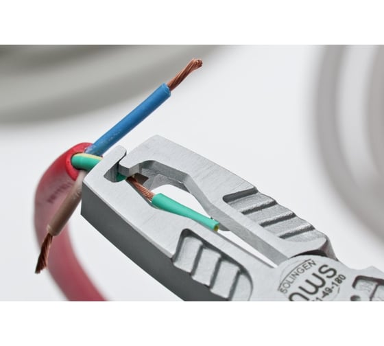 Клещи для разделки кабеля NWS MultiCutter 180 мм, диэлектрические, 3К ручки 1451-49-VDE-180