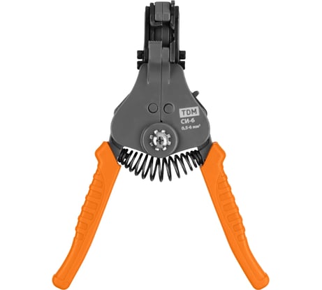 Съемник изоляции TDM ELECTRIC МастерЭлектрик СИ-6 сечение зачищаемого провода 0,5-6 мм2 SQ1003-0101