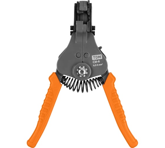 Съемник изоляции TDM ELECTRIC МастерЭлектрик СИ-6 сечение зачищаемого провода 0,5-6 мм2 SQ1003-0101
