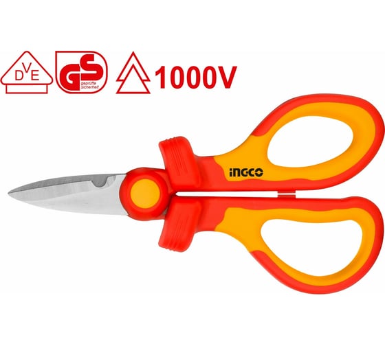 Диэлектрические ножницы INGCO 160 мм HISS1601