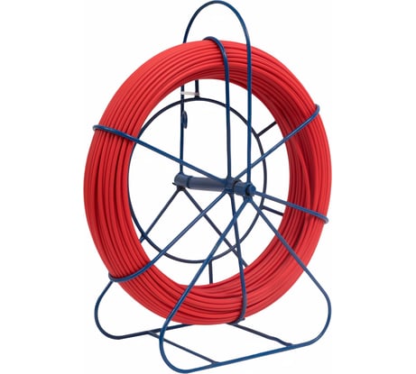 Протяжка для кабеля мини УЗК 6 мм/100 м в кассете Gigant GECB-6/100