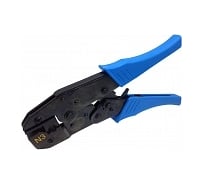 Обжимной инструмент Hyperline HL-1408N3 для разъемов RJ-45 и PLUG-8P8C-UV-C6-TW-SH 432147