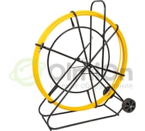 Протяжка для кабеля мини OlmiOn УЗК d=11 мм L=500 м на тележке №5, желтый СП-Т5-11/500