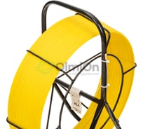 Протяжка для кабеля OlmiOn мини, УЗК, d=4.5 мм, L=100 м, в кассете №5, желтый СП-К5-4,5/100