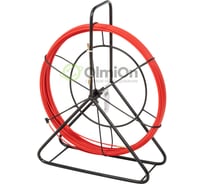 Протяжка для кабеля мини OlmiOn УЗК d=3,5 мм L=40 м в кассете №4, красный СП-К4-3,5/40