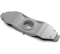 Площадка прижимная для кабеля для монтажных пистолетов двухсторонняя Fedast серая (100 шт/уп) FD2PL-G