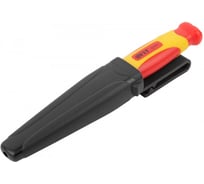 Нож изолированный FIT 1000 В, нерж.сталь, 190 мм, лезвие 68 мм, прорезин.ручка 10607