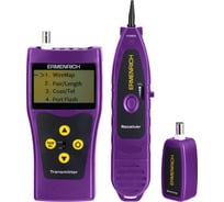 Кабельный тестер Ermenrich NetGeeks NP30, фиолетовый 85301