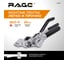Инструмент для натяжения и резки стальной ленты RAGE 206002 2