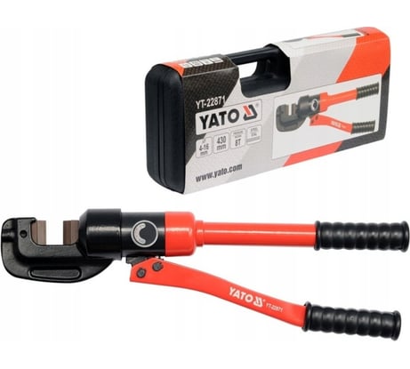 Ручной пресс YATO с цилиндром 16-300 мм YT-22862