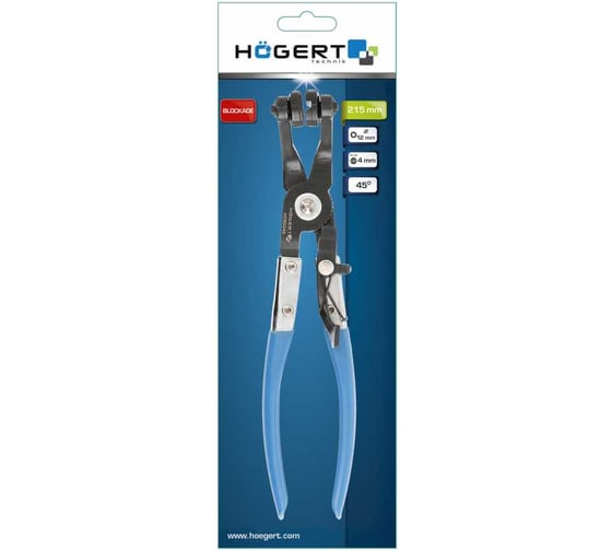 Клещи для кабельных стяжек HOEGERT TECHNIK 45 HT8G345