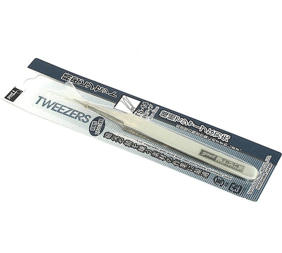 Пинцет Amperin Goot TS-14 прямой 115мм 058419