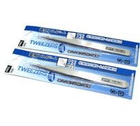 Пинцет Amperin Goot TS-10 прямой 120мм 2 шт 111105