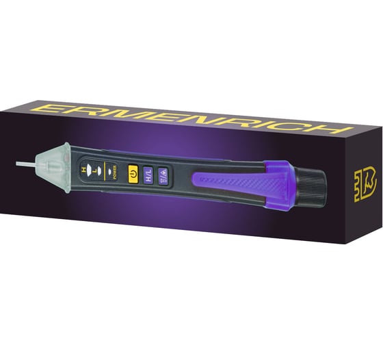 Индикатор напряжения Ermenrich Zing WT22, фиолетовый 85318