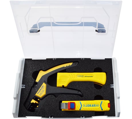 Набор инструмента Jokari арт.30900+арт.20200+арт.10270 в чемодане 90835