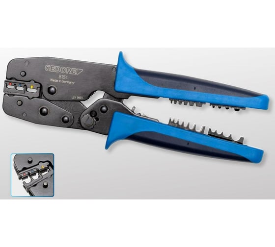 Обжимные клещи GEDORE CRIMPMAX-FLEX PROFESSIONAL 3416445 1