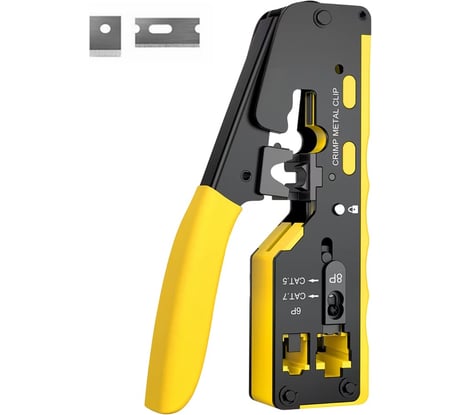 Клещи обжимные 5Bites 8P+6P FB-718EZ