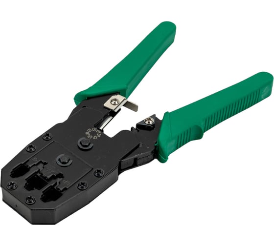 Обжимные клещи для зачистки витой пары и обжима коннекторов 5bites RJ-45 RJ-11/12 LY-T2007C
