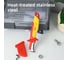 Нож электрика диэлектрический изогнутый с пяткой DELI 180мм DL515180 нержавеющая сталь 209482 2