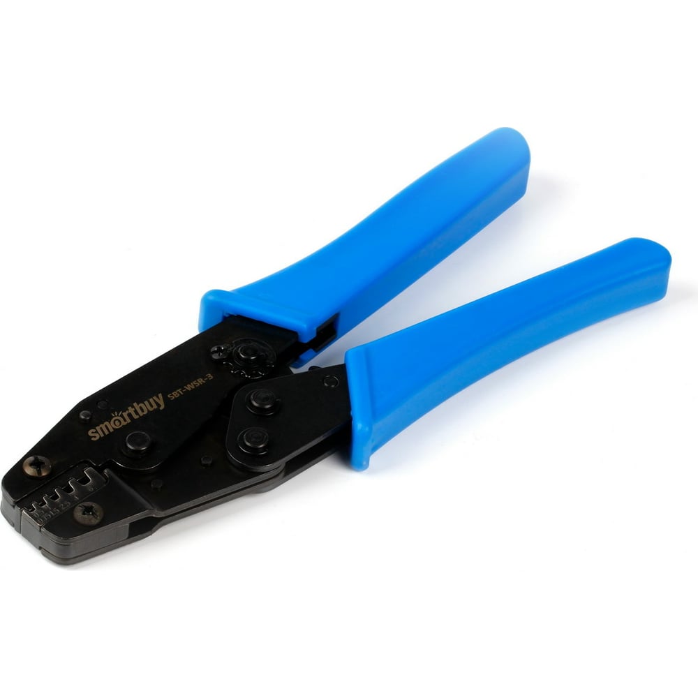 Обжимные клещи Smartbuy 0,5-6 мм2, трещотка, для трубчатых ...