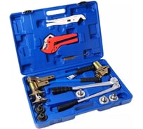 Прессовочный аппарат для фитингов с 5 насадками для расширения и монтажа VIEIR VER1232-5