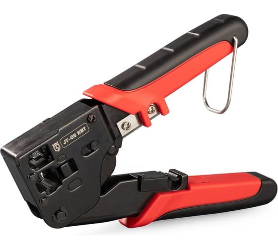 Пресс-клещи КВТ для RJ разъемов JT-05 серия ПРОФИ 106407