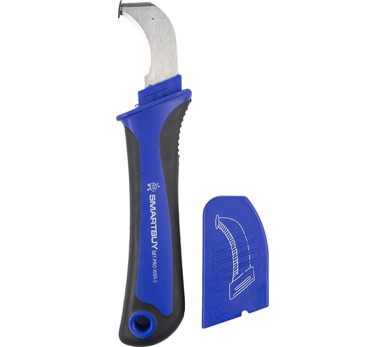 Нож с пяткой SMARTBUY, для снятия изоляции, 175 мм, Smartbuy PRO TOOLS () SBT-PRO-WSR-5