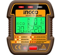Тестер розеток INGCO (40/80) INDUSTRIAL HESST30011