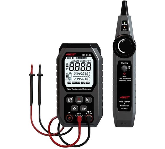 Кабельный тестер-мультиметр Noyafa NF-8509 N221