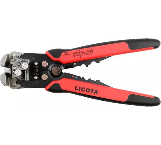 Клещи для обжима клемм и снятия изоляции “стриппер” Licota AET-0004