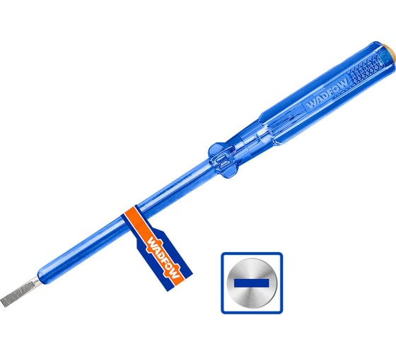 Oтвертка индикаторная WadFow 4х190мм 60/480 WTP1903