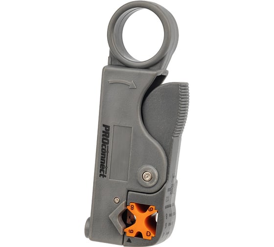 Инструмент для зачистки коаксиального кабеля PROconnect HT-332 RG-58, RG-59, RG-6 12-4011-4