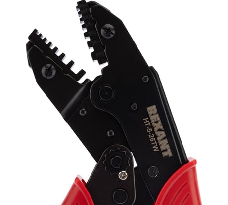 Кримпер для обжима двойных штыревых наконечников REXANT 2x0.5-6.0 мм² HT-5-26TW 12-3222