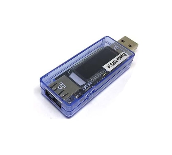 Цифровой тестер USB Espada KWS-V20, 4 параметра, (синий) 41421 1