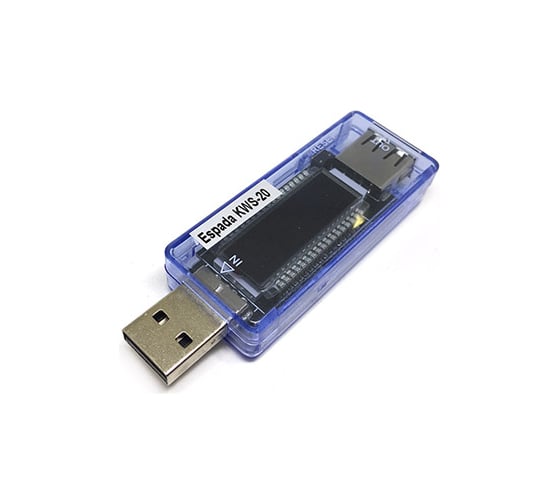 Цифровой тестер USB Espada KWS-V20, 4 параметра, (синий) 41421