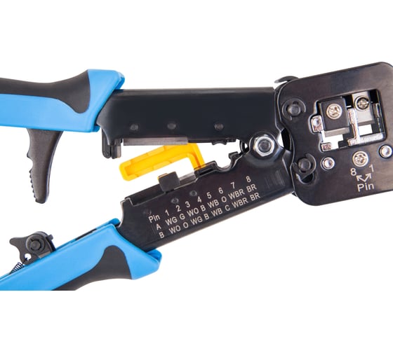 Кримпер TWIST HT-268ER для сквозных коннекторов RJ-45/RJ-12 TWCS-TM1-HT-268ER