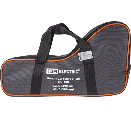 Секторные ножницы TDM ELECTRIC НС-100 для резки кабеля, “МастерЭлектрик” SQ1027-0215
