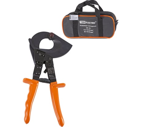 Кабелерез TDM ELECTRIC для резки кабеля, серия “МастерЭлектрик” SQ1027-0212