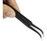 Набор пинцетов антистатических LAOA 125 мм. 3 шт.,в чехле.Наконечники:изогнутый/острый/закругленный LA811301 3