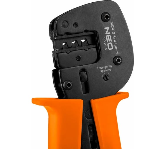 Клещи для опрессовки разъемов NEO Tools MC4 01-555