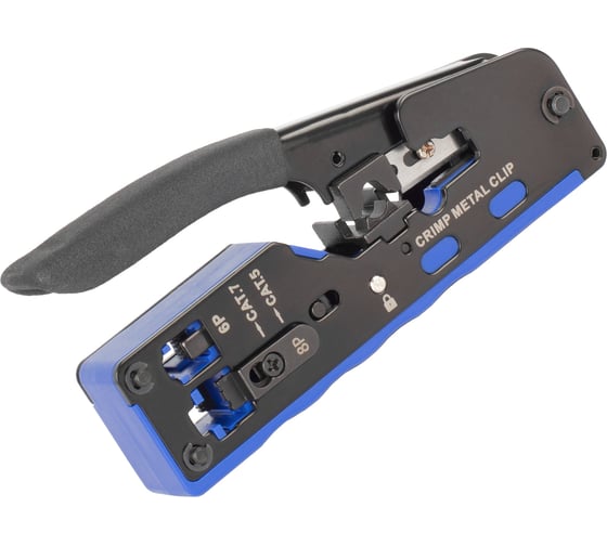 Кримпер для коннекторов NTSS RJ11, RJ45 (6Р, 8Р) зачистка, обрезка кабеляшт NTSS-CRI-RJ