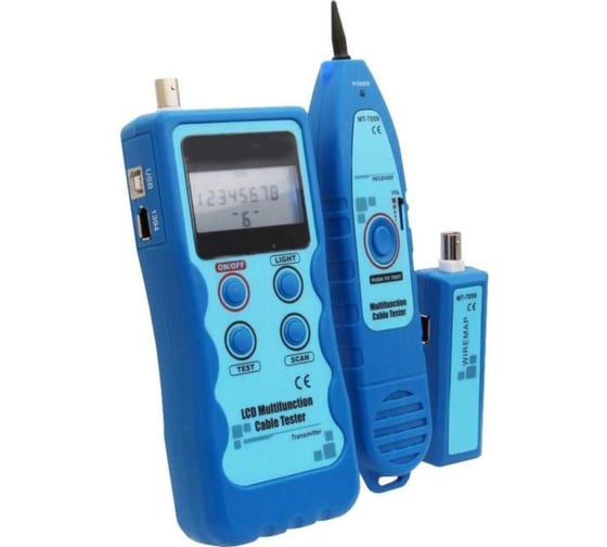 Тестер кабельный Fibox Комплектация MT-7059
