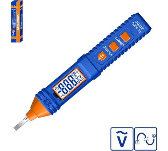 Тестер напряжения WADFOW 12-300 V WTP4501