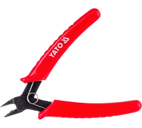 Диэлектрические бокорезы YATO 125 мм со съёмником YT-2260