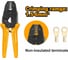 Трещоточные клещи для обжима INGCO INDUSTRIAL 225 мм HRCPL1506 1
