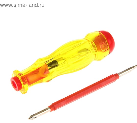 Отвертка-пробник индикатор TDM ELECTRIC с комбинированным жалом 160 мм, "ЭкспертЭлектрик" SQ1015-0003